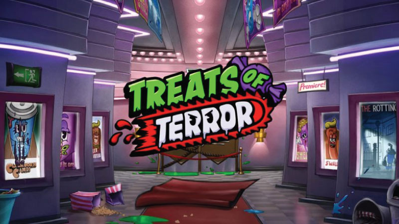 Treats of Terror - Spooky Halloween themed slot game with exciting features